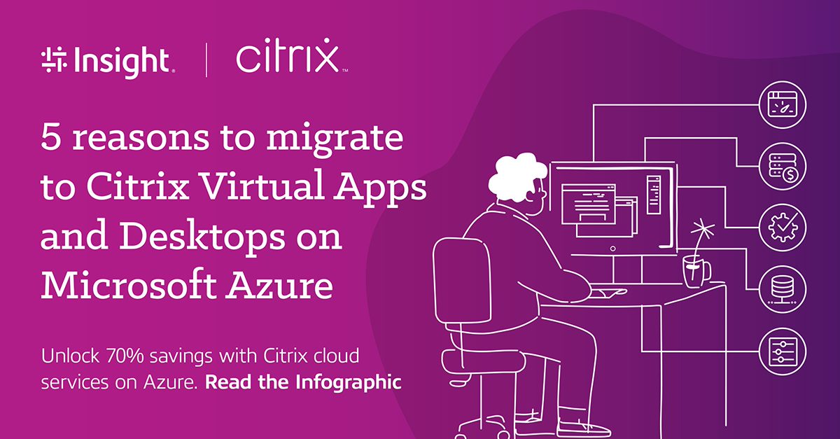 Article 5 reasons to migrate to Citrix virtual apps and desktops on Microsoft Azure Image